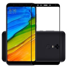 Load image into Gallery viewer, For Xiaomi redmi 5 plus glass redmi5 screen protector full cover white and black protect film For xiaomi redmi 5 tempered glass