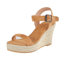 Load image into Gallery viewer, WENYUJH Women Platform Sandals Wedge Summer Sandals Pumps High Heels Platform Sandals Zapatos Mujer Sandals 2019