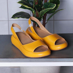 Women Sandals New Female Shoes Woman Summer Buckle Strap Comfortable Sandals Ladies Slip-on Flat Sandals